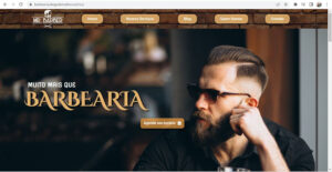 sites e dominios - barbearia