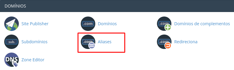 estacionar-domínio-cpanel